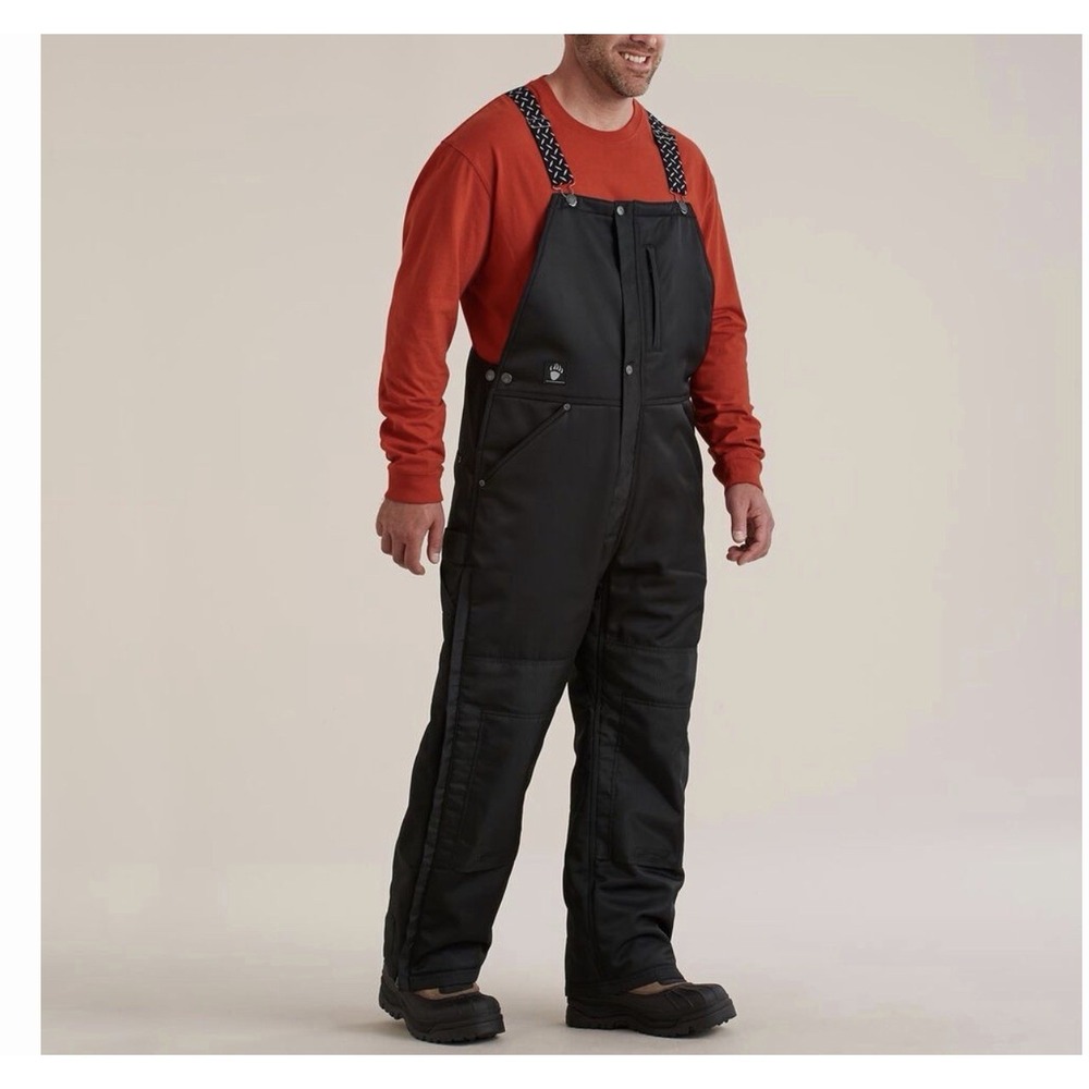 Alaskan Hardgear Snow Bibs Mens Large X 30" Fleeced Lined Overalls Duluth Work